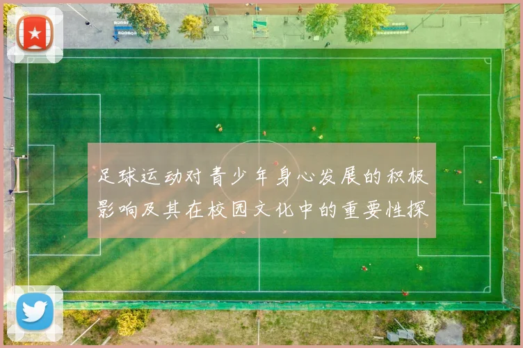 足球运动对青少年身心发展的积极影响及其在校园文化中的重要性探讨